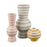 Atlas Lighting Lena Small Vase, Beige