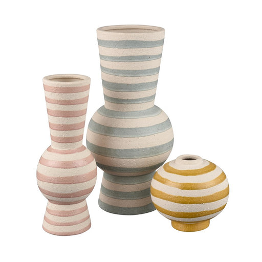 Atlas Lighting Lena Small Vase, Beige