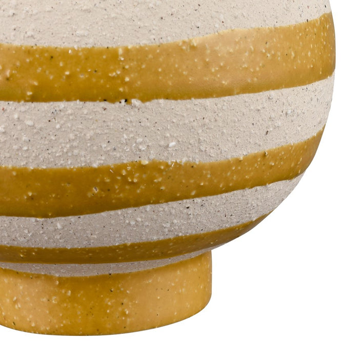 Atlas Lighting Lena Small Vase, Beige