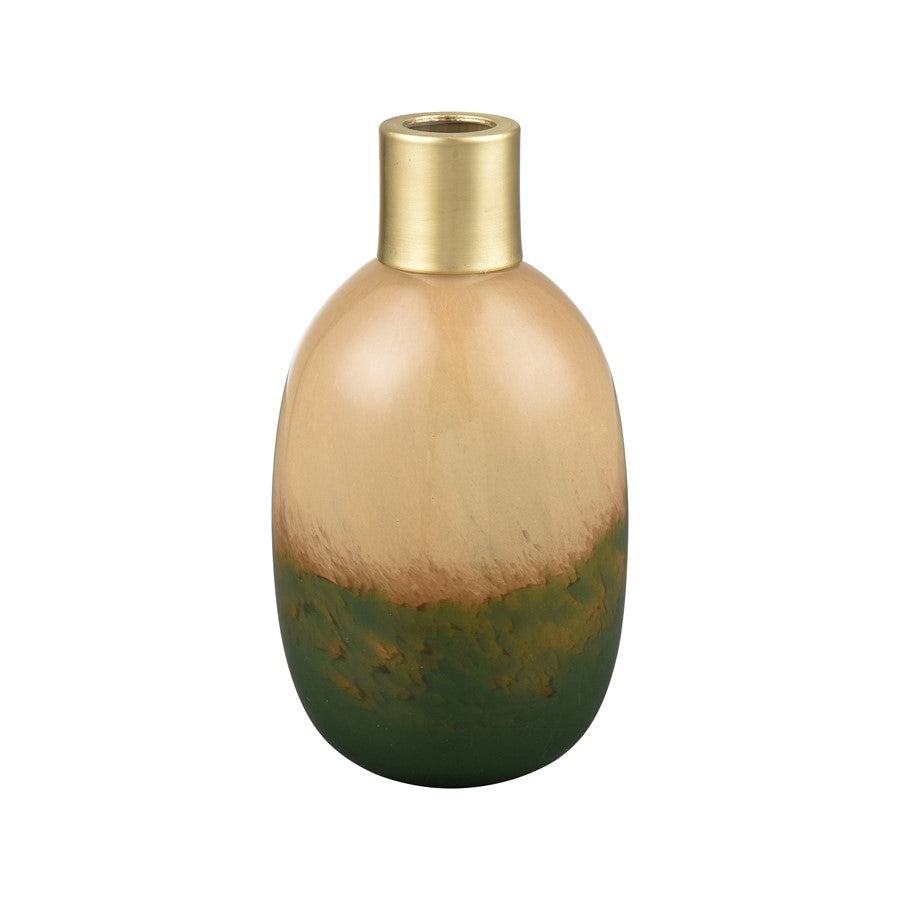 Atlas Lighting Leona Medium Vase, Tan - AC11430-02