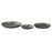 Atlas Lighting Leonard Tray, Set of 3, Bronze - AC11432-01S