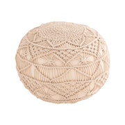 Atlas Lighting Lilou Pouf, Cream - AC11438-01