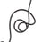 Atlas Lighting Line Drawing Sculpture, Matte Black