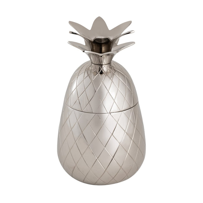 Atlas Lighting Little Island Pineapple Object, Silver
