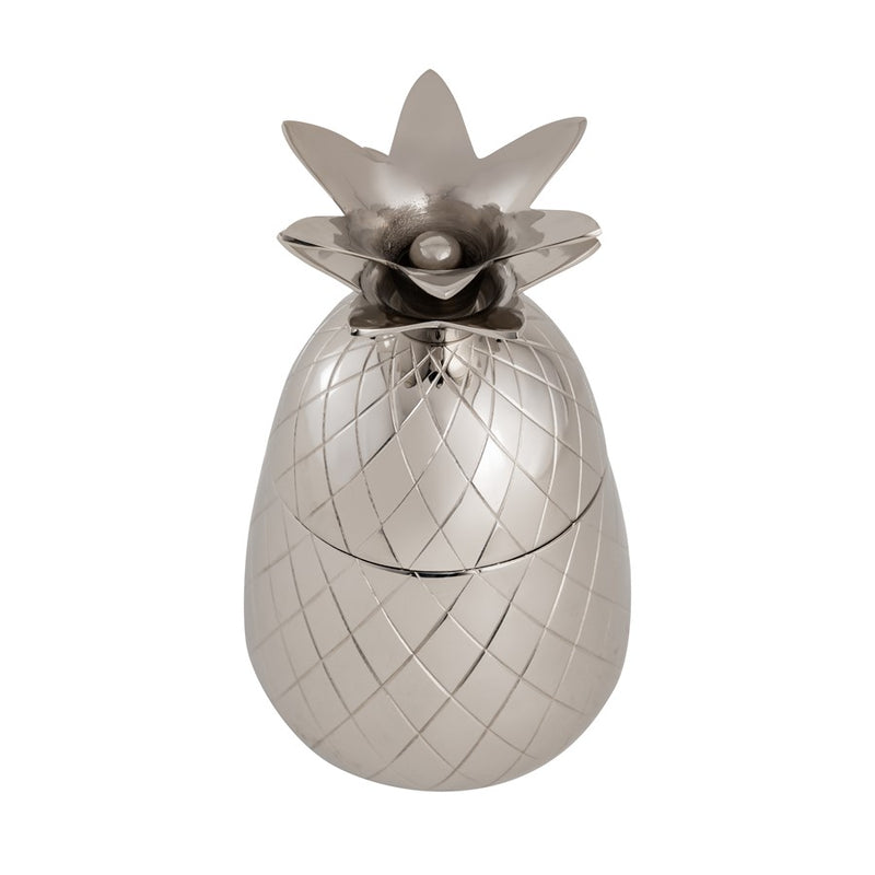 Atlas Lighting Little Island Pineapple Object, Silver