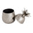 Atlas Lighting Little Island Pineapple Object, Silver