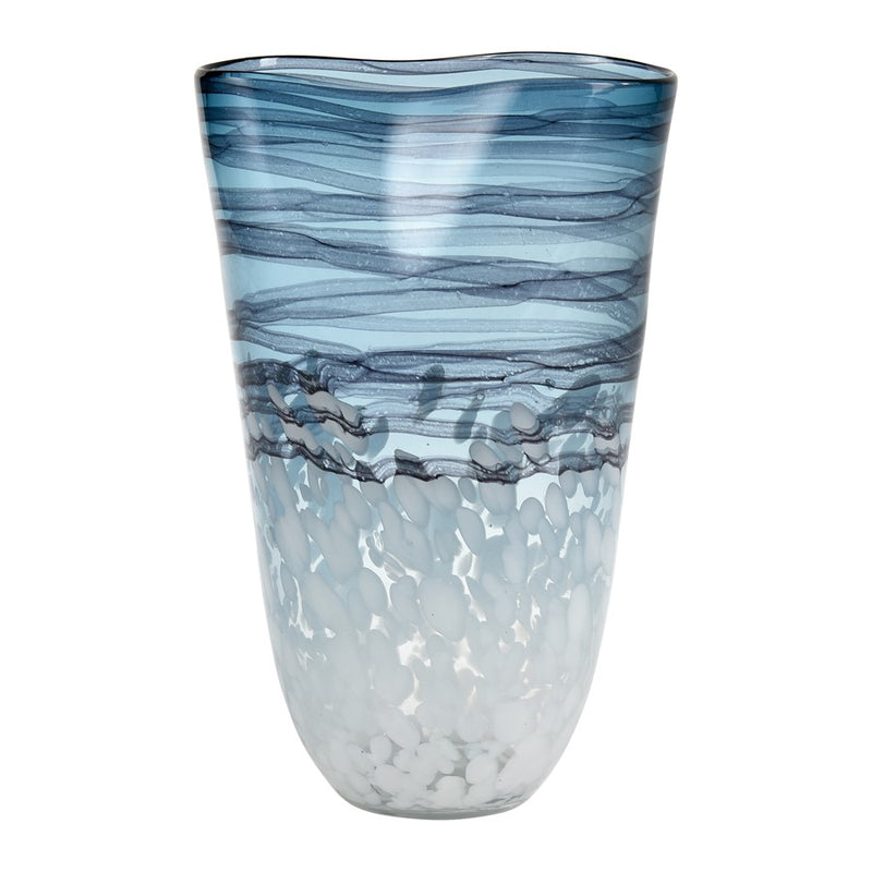 Atlas Lighting Loch Seaforth Large Vase, Blue - AC11447-02