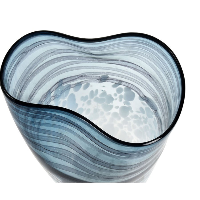 Atlas Lighting Loch Seaforth Large Vase, Blue