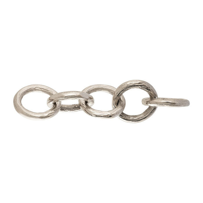 Atlas Lighting 19" Loop Chain Sculpture, Silver - AC11448-01