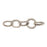 Atlas Lighting 19" Loop Chain Sculpture, Silver