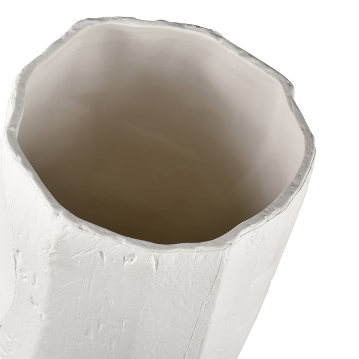 Atlas Lighting Lore Small Vase, Matte White