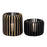 Atlas Lighting Louk Tray Set of 2, Silver/Brass/Nickel