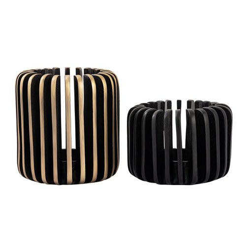 Atlas Lighting Louver Candleholder, Large