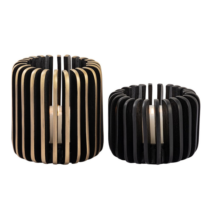 Atlas Lighting Louver Candleholder, Large