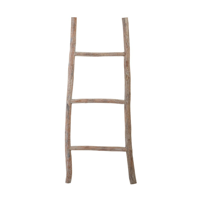 Atlas Lighting Lydia Wood Ladder, Small, Bleached