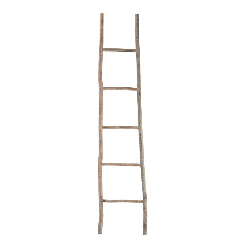 Atlas Lighting Lydia Wood Ladder, Large, Bleached - AC11457-02