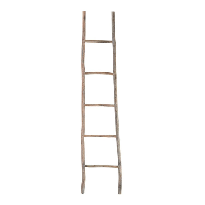 Atlas Lighting Lydia Wood Ladder, Large, Bleached - AC11457-02