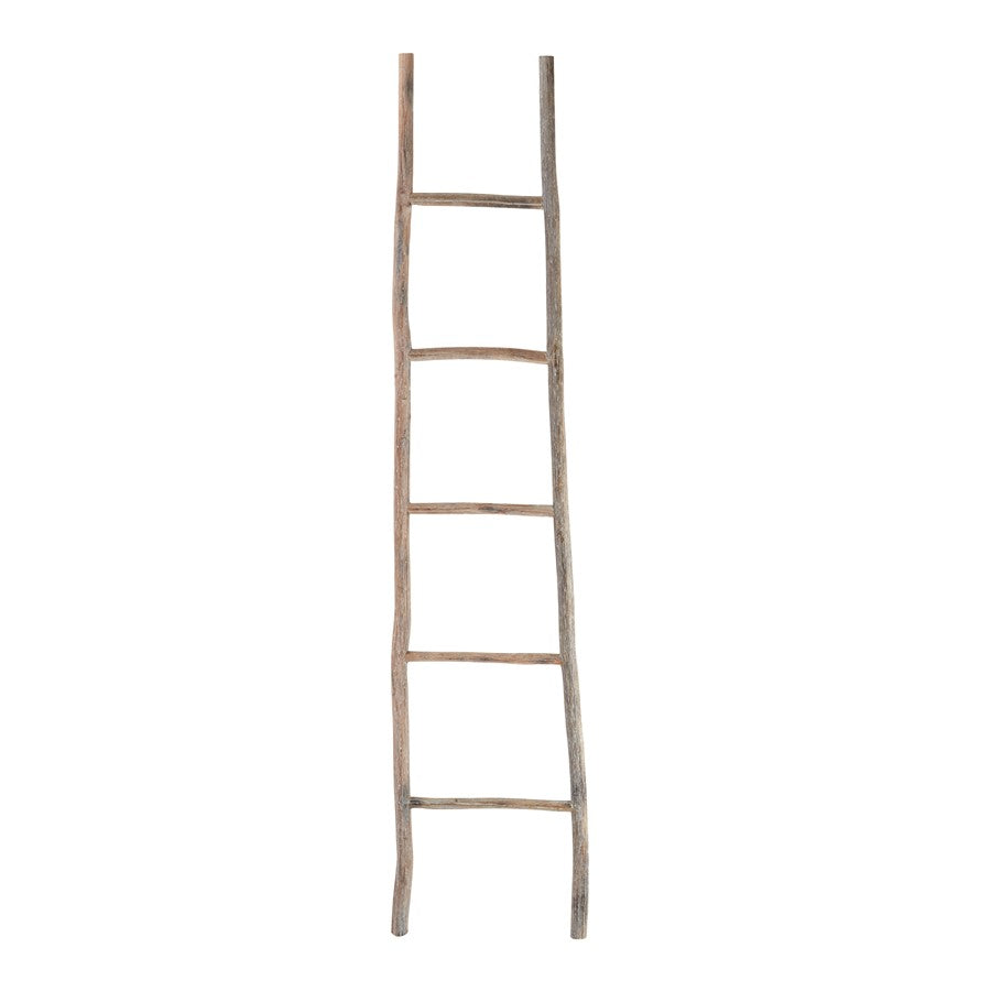 Atlas Lighting Lydia Wood Ladder, Large, Bleached - AC11457-02