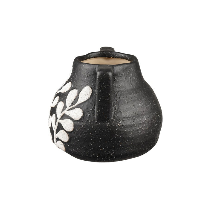 Atlas Lighting Maria Small Vase, Black