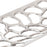 Atlas Lighting Maro Tray Set of 2, Nickel