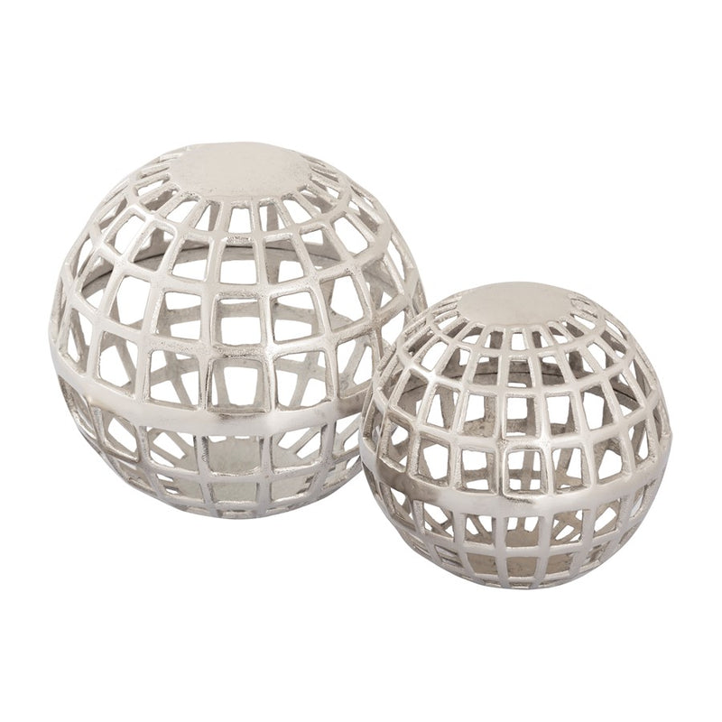 Atlas Lighting McNally Medium Sculpture, Nickel