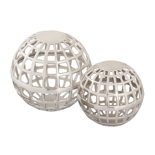 Atlas Lighting McNally Large Sculpture, Nickel