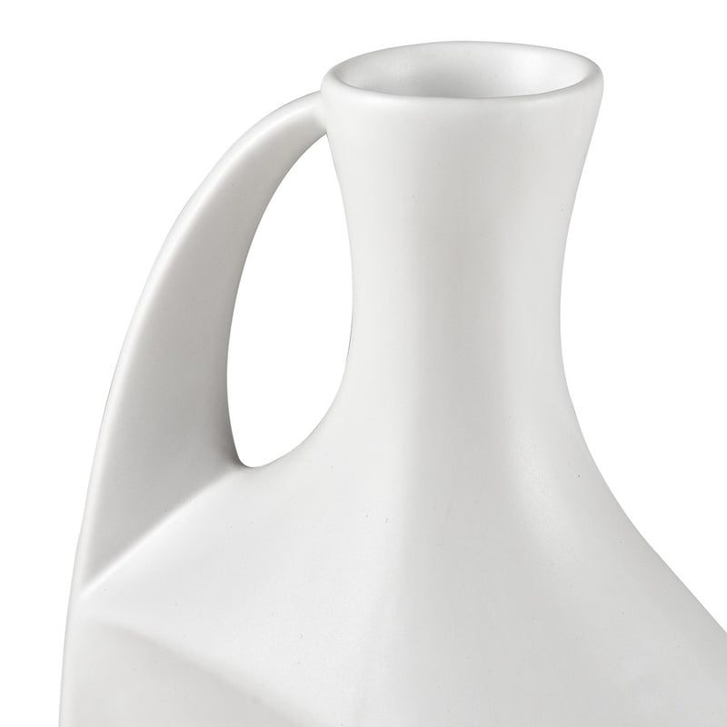 Atlas Lighting Messe Small Vase, White