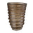 Atlas Lighting Metcalf Large Vase, Bubbled Brown - AC11478-02