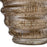 Atlas Lighting Metcalf Large Vase, Bubbled Brown