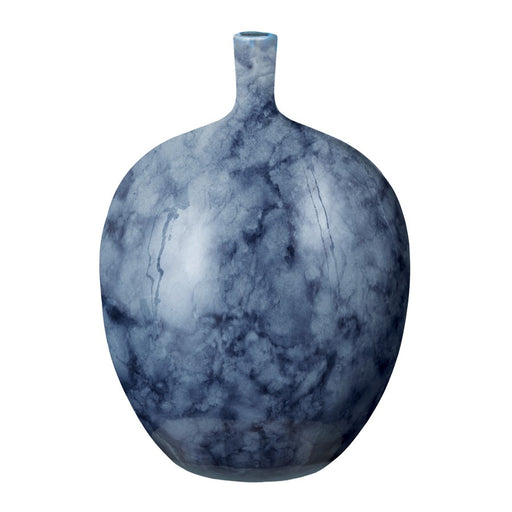 Atlas Lighting Midnight Marble Large Vase, Blue - AC11480-01