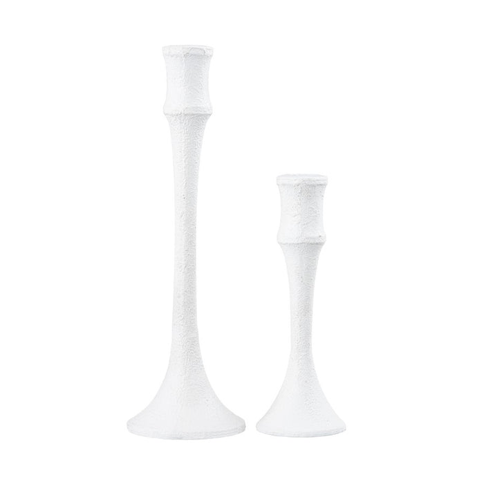 Atlas Lighting Miro Candleholder Set of 2, Plaster White - AC11482-01S