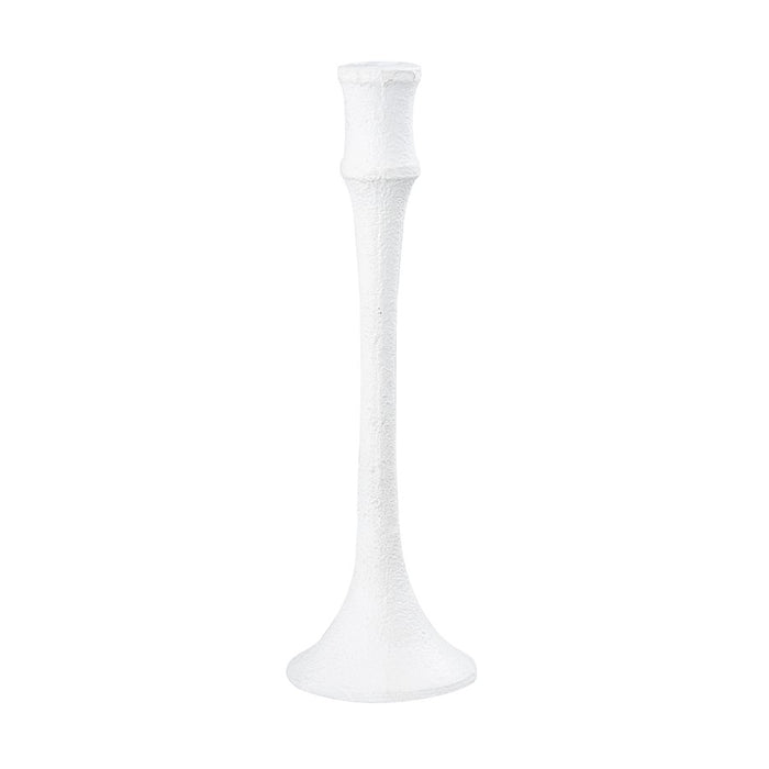 Atlas Lighting Miro Candleholder Set of 2, Plaster White