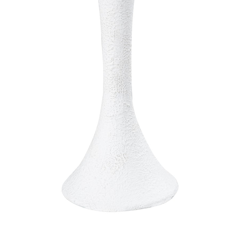 Atlas Lighting Miro Candleholder Set of 2, Plaster White