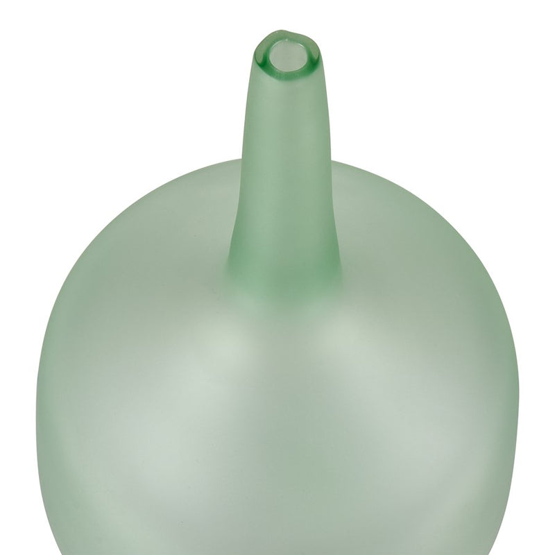 Atlas Lighting Moffat Bottle, Frosted Seafoam