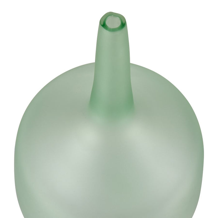 Atlas Lighting Moffat Bottle, Frosted Seafoam