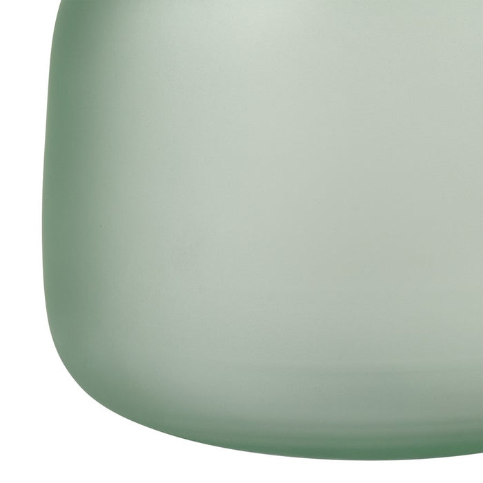 Atlas Lighting Moffat Bottle, Frosted Seafoam