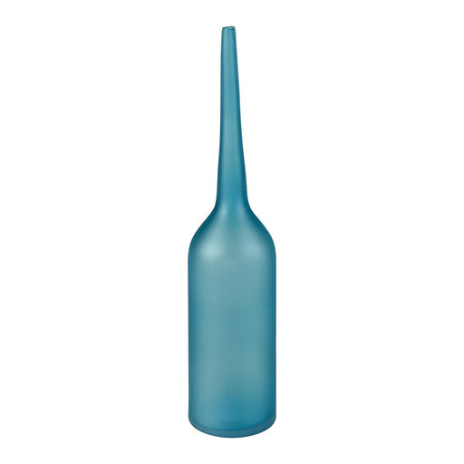 Atlas Lighting Moffat Bottle, Frosted Turquoise