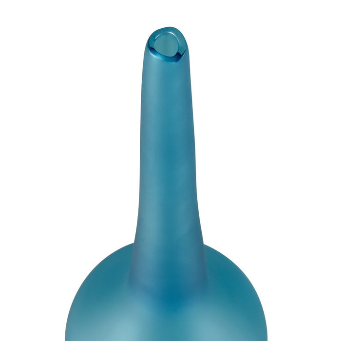 Atlas Lighting Moffat Bottle, Frosted Turquoise