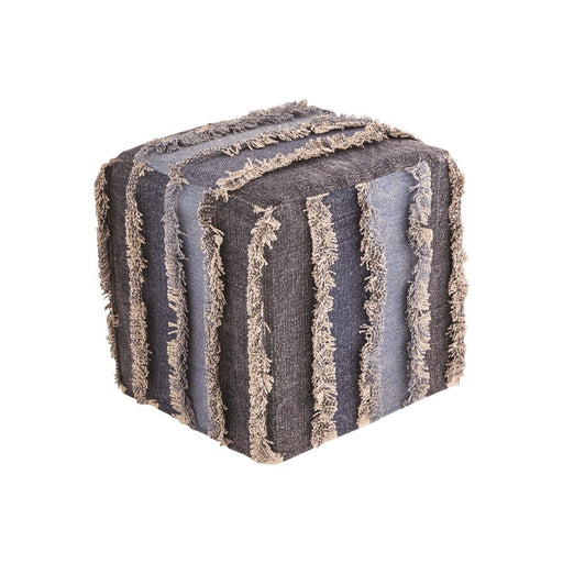 Atlas Lighting Mossley Pouf, Blue - AC11484-01