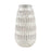 Atlas Lighting Muriel Large Vase, Aged White Glazed - AC11491-01