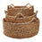 Atlas Lighting Natural Low Rise Basket, Set of 3, Natural - AC11494-01S