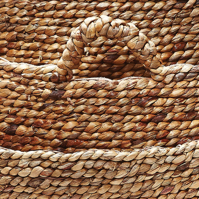 Atlas Lighting Natural Low Rise Basket, Set of 3, Natural