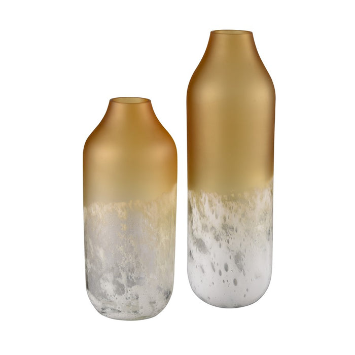 Atlas Lighting Nealon Large Vase, Ochre