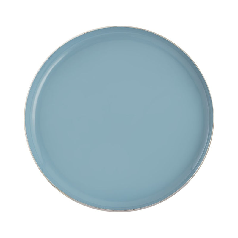 Atlas Lighting Nelson Tray Set of 2,Lt Blue Enamel