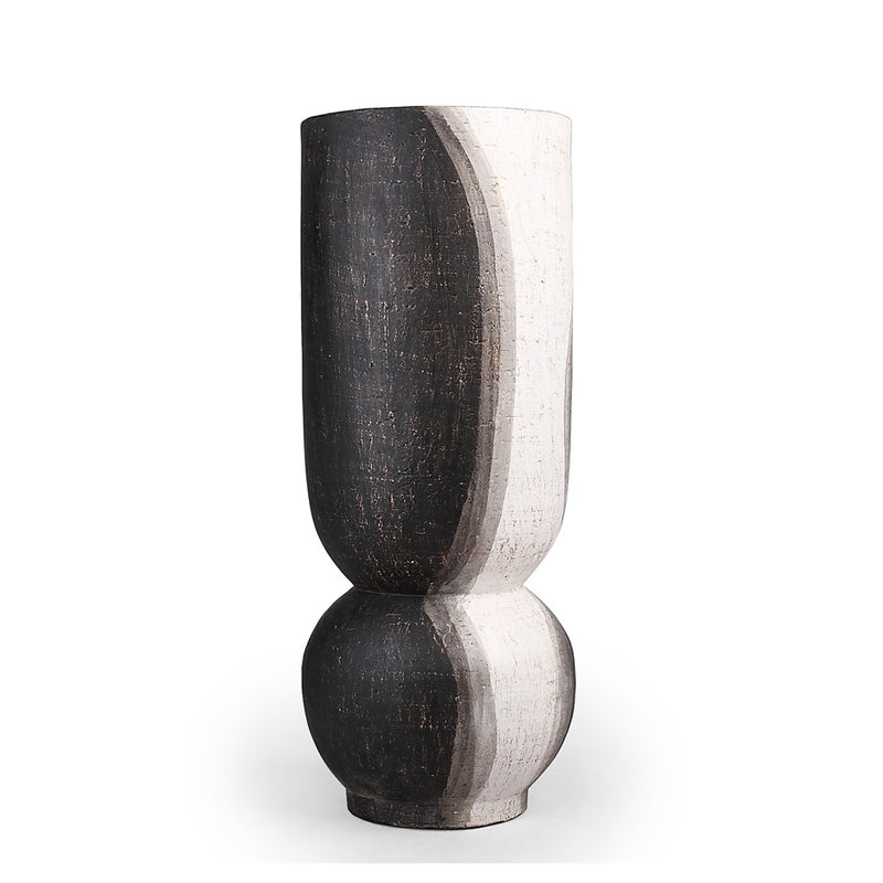 Atlas Lighting Noma Small Vase, Dark Brown