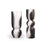 Atlas Lighting Noma Small Vase, Dark Brown