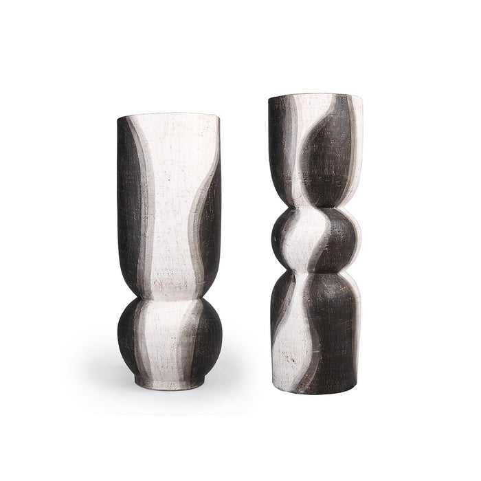 Atlas Lighting Noma Small Vase, Dark Brown