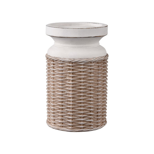 Atlas Lighting Norris Candleholder Set of 2, Beige