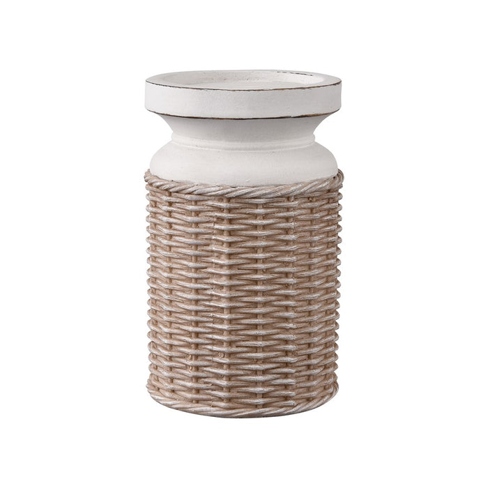 Atlas Lighting Norris Candleholder Set of 2, Beige