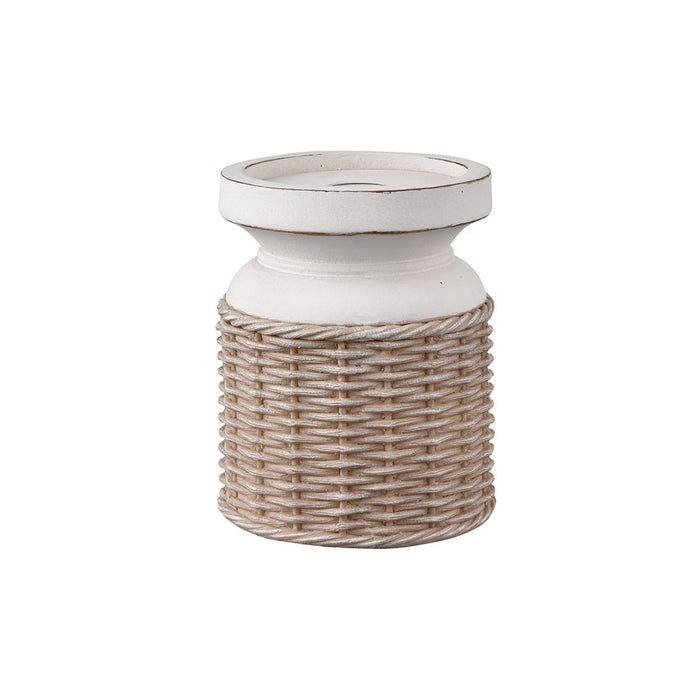 Atlas Lighting Norris Candleholder Set of 2, Beige